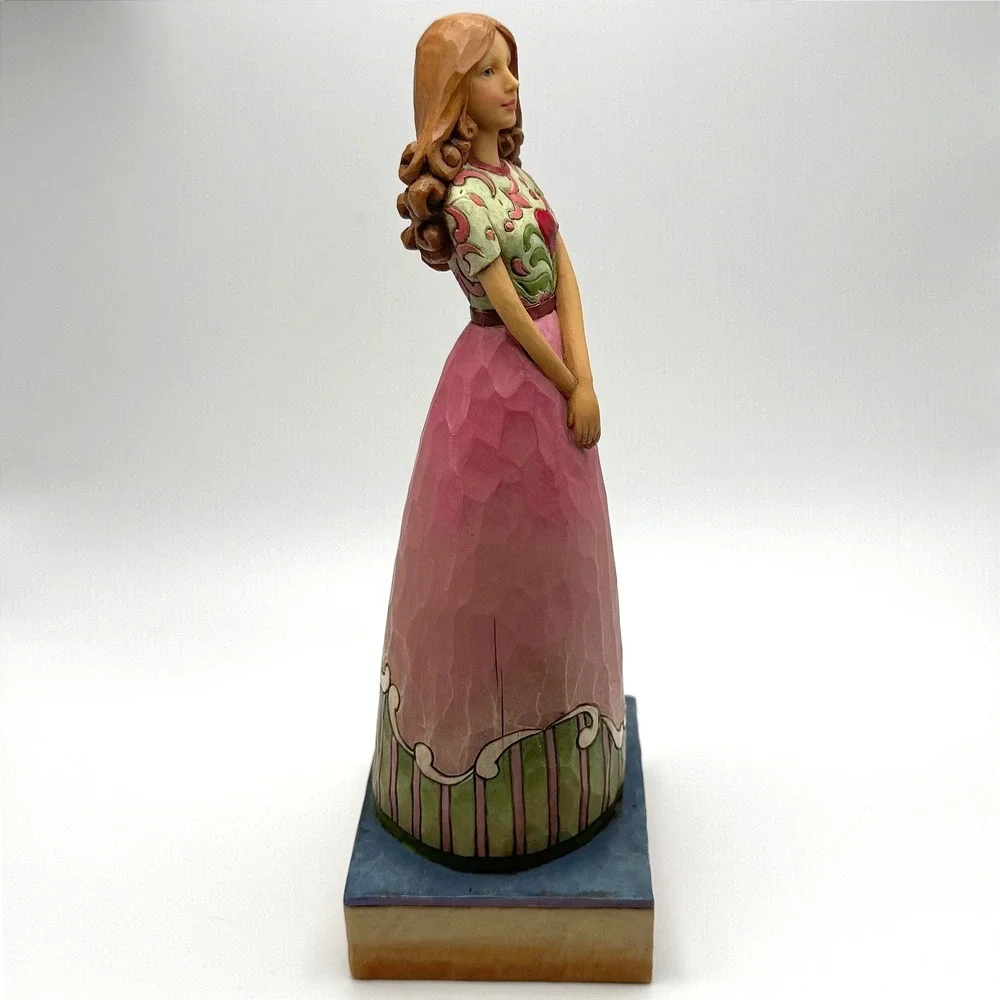 Jim Shore Enesco Heartwood Creek You're On My Mind Figurine 4007238 Heart 2006